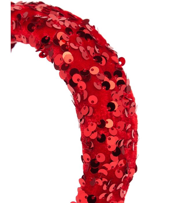 YouBella Red Embellished Hairband